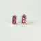 Boucles d'oreilles Boucles d'oreilles Rubis et diamants 58 Facettes