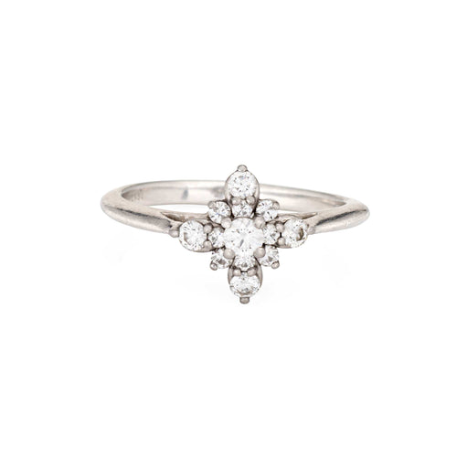 Bague 54 Tiffany & Co - Bague Diamant Étoile, Bijoux Platine Signature 58 Facettes G14049