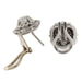 Earrings White gold and diamond earrings 58 Facettes G3514
