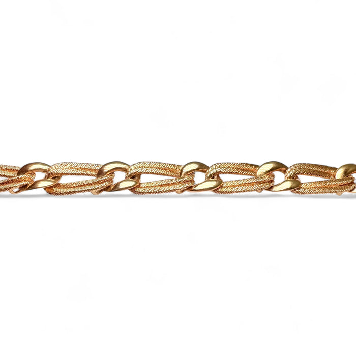 GEORGES LENFANT Rare bracelet en or jaune 58 Facettes