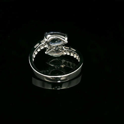 Bague Toi & Moi diamond sapphire Ring 58 Facettes