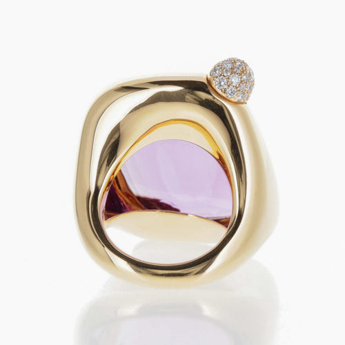 Bague 53 POMELLATO - Bague Ritratto Or Rose et Améthyste 58 Facettes 2.18496
