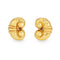 Boucles d'oreilles David Webb - Boucles d'oreilles vintage en or jaune 58 Facettes G13705