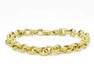 Bracelet Bracelet en or jaune poids gr. 13 58 Facettes