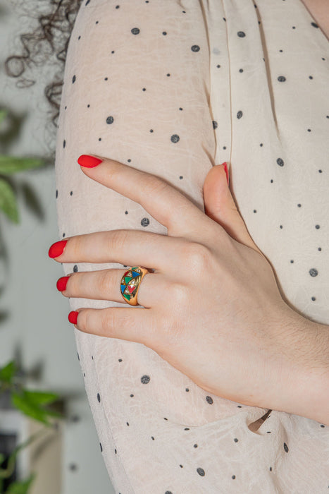 Bague Or jaune Diamant