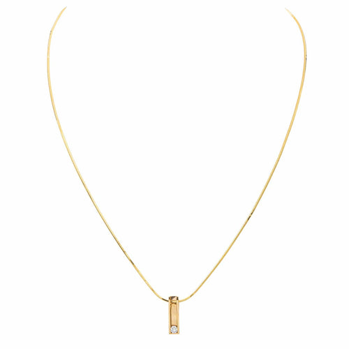 Collier Collier Or jaune Diamant 58 Facettes 3164017CN