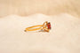 Bague 55 Bague Grenat quadrilobée 58 Facettes Ref3505