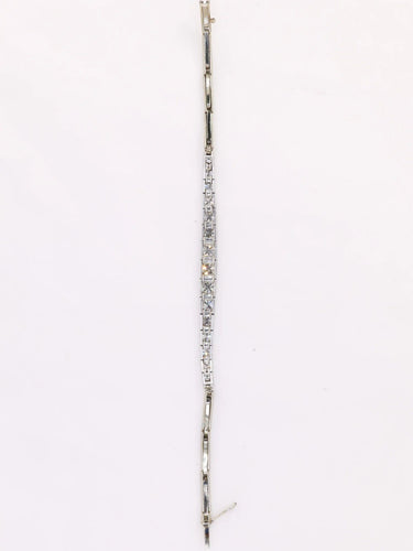 Bracelet vintage chute de diamants 2,5 ct 58 Facettes J437