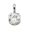 Pendentif Pendentif Solitaire Or blanc Diamant 58 Facettes 3547209CN