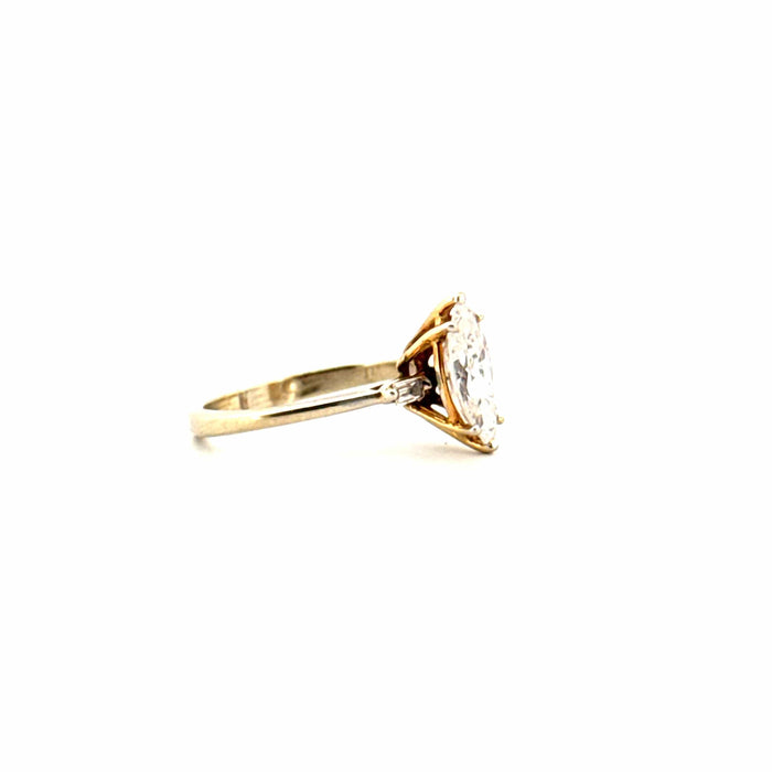 Bague 50 Solitaire Or Jaune Diamant 58 Facettes 66-GS38371-9