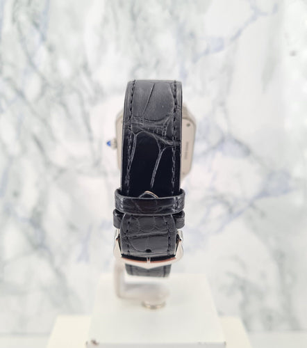 Montre CARTIER Santos Dumont "Emaillée" 58 Facettes WSSA0046