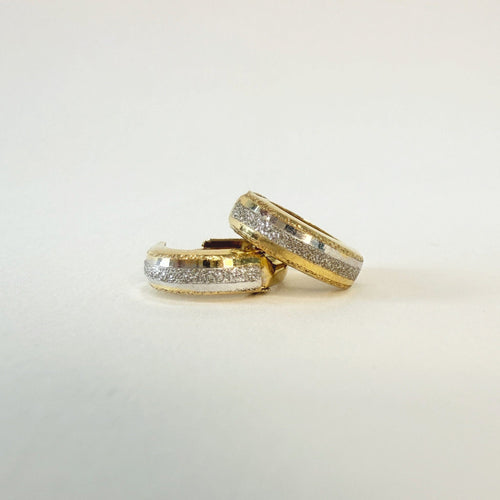 Boucles d'oreilles Créoles en or jaune 58 Facettes