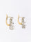 Boucles d'oreilles Dormeuses anciennes diamants coussin 0,5 carat 58 Facettes 1130.6
