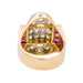 Bague 52 Bague Tank Or jaune Diamant 58 Facettes 3675695CN