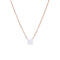 Collier Collier solitaire deux ors, diamants. 58 Facettes 33621