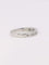 Bague 51 Bague diamants baguette or blanc 58 Facettes J366