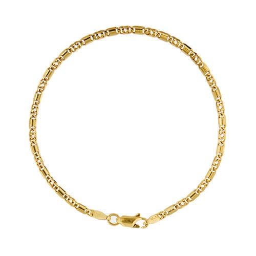 Bracelet Bracelet homme en or jaune maille œil de tigre 58 Facettes 29875