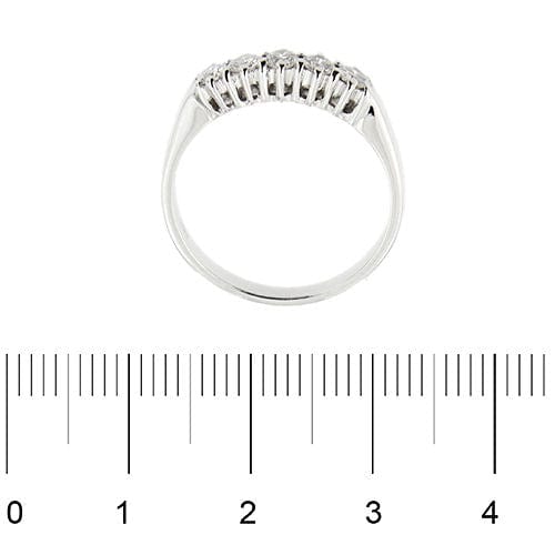 Bague Riviera avec diamants de 0,35 ct