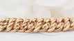 Bracelet Bracelet vintage maille américaine en or rose 58 Facettes 33051