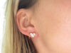 Boucles d'oreilles boucles d'oreilles POIRAY l'attrape coeur diamant or rose 58 Facettes 260896