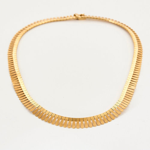 Collier Collier collerette or jaune 58 Facettes RAM2656