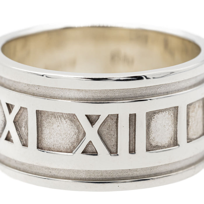 Tiffany & Co Bague Atlas Argent