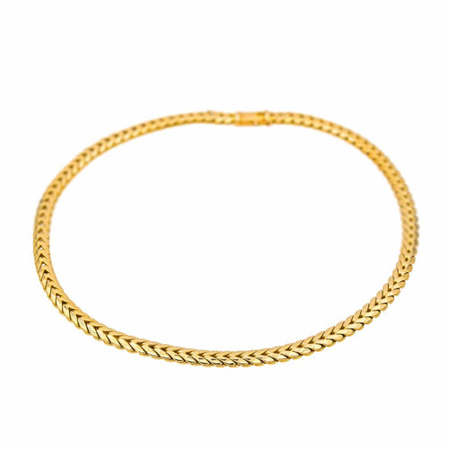Collier Collier Maille épi Or jaune 58 Facettes 4686177CN