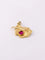 Pendentif Pendentif maison vintage or jaune rubis 58 Facettes 1087.11