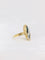 Bague 52 Bague marquise vintage or diamants saphirs calibrés 58 Facettes J176