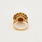 Bague 47 Bague or rose et gris, saphir et diamants 58 Facettes RAM2687