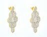 Boucles d'oreilles Boucles d'oreilles en or jaune avec 5,76 carats de diamants 58 Facettes