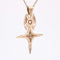 Pendentif Pendentif croix d'Agadez or rose filigranée 58 Facettes 24-327G