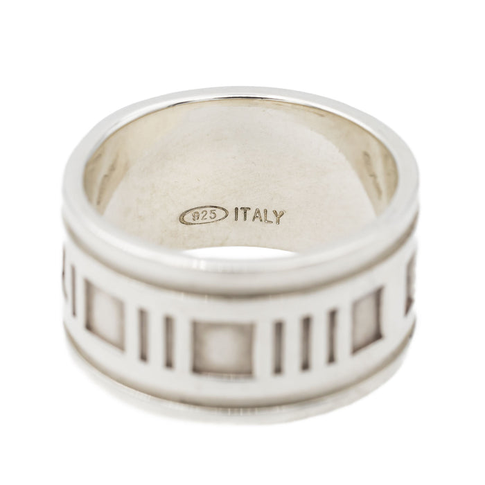 Tiffany & Co Bague Atlas Argent