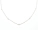 Collier Collier en or blanc serti de diamants de 0,42 ct 58 Facettes 12285