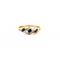 Bague 53 Bague or jaune saphirs et diamants 58 Facettes 72-GS38396-3
