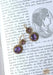 Boucles d'oreilles Boucles d'oreilles or rose et jaune, améthystes et perles 58 Facettes