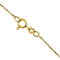 Collier Collier en or jaune avec pendentif rectangulaire et diamant 58 Facettes 38422