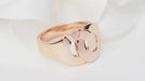 Bague 53 DINH VAN - Bague Menottes or rose 58 Facettes 33034