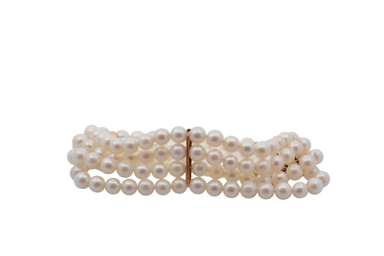 Bracelet Bracelet perles de culture en or 18k 58 Facettes 27818