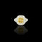 Yellow diamond ring 58 Facettes