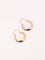 Boucles d'oreilles Créoles vintage or champagne 58 Facettes J446