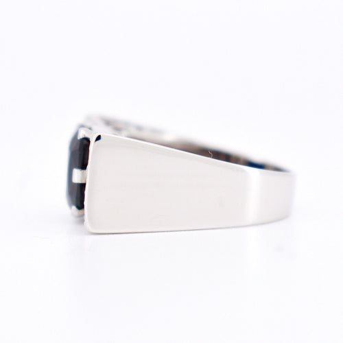 Bague 56 Bague Tank Art Déco Or, Saphir et Diamants 58 Facettes 365