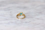 Bague 55 Bague ancienne pâte de verre turquoise et diamants 58 Facettes
