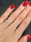 Bague 51 Demi Alliance or et diamants 0,72 ct 58 Facettes 00024701