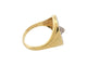 Bague 52 bague DE BEERS talisman t52 or jaune 18k 31 diamants 1.19ct 58 Facettes 268631