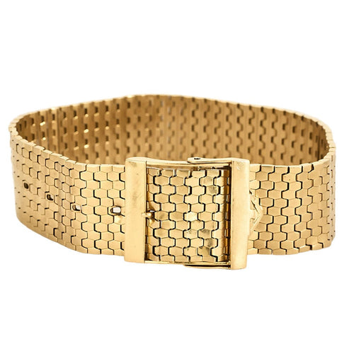 Bracelet ceinture en or jaune