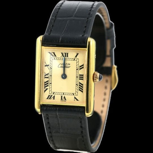 Montre Cartier Montre Tank Vermeil 58 Facettes MT44886