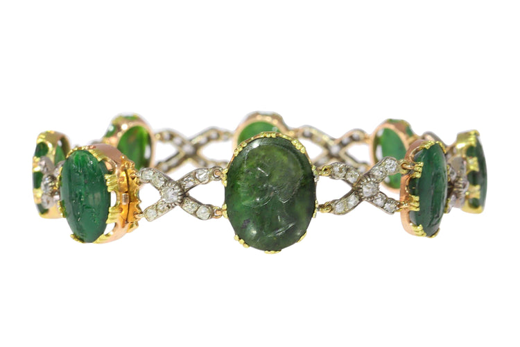 Montre L'art de la taille-douce : se connecter à l'élégance romaine 58 Facettes 17010-0246