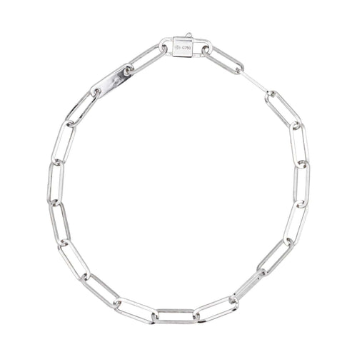 Dinh Van Bracelet Maillon Or blanc