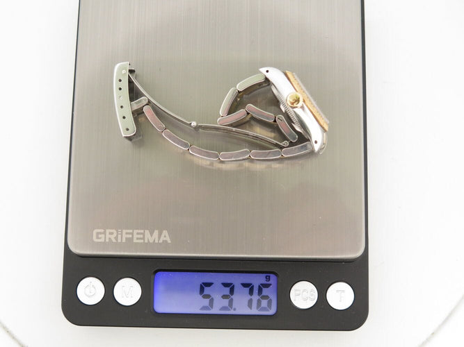 Montre vintage montre ROLEX oyster perpetual lady 67243 24mm acier or jaune auto 58 Facettes 272072